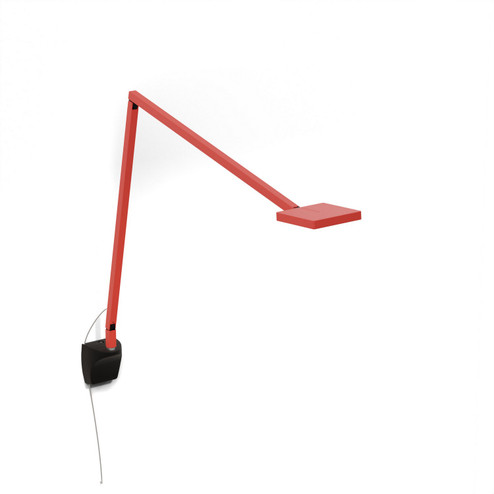 Focaccia LED Desk Lamp in Matte Fire Red (240|FCD2MFRWAL)