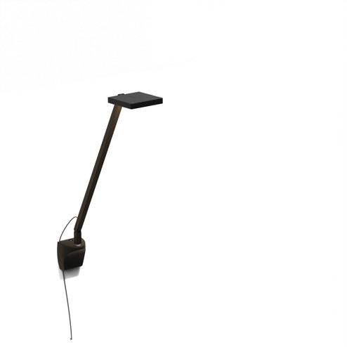 Focaccia LED Desk Lamp in Matte Black (240|FCD1MTBWAL)