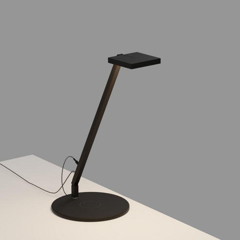 Focaccia LED Desk Lamp in Matte Black (240|FCD1MTBQCB)