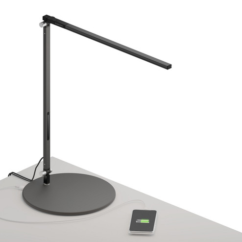 Z-Bar LED Desk Lamp in Metallic black (240|AR1000CDMBKUSB)