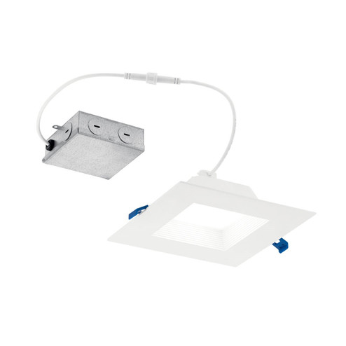 Direct To Ceiling Recessed LED Downlight in Textured White (12|DLRC06S3090WHT)