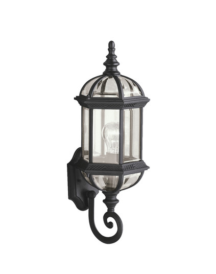 Barrie One Light Outdoor Wall Mount in Black (12|9736BK)