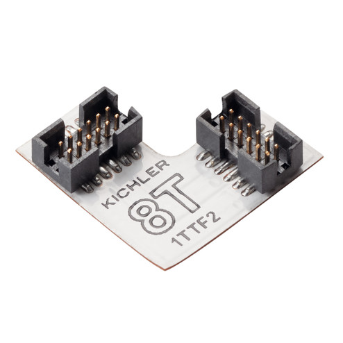 8T Tape Light Led 8T Flex 90 Deg Connector in White Material (Not Painted) (12|8T1TTF2WH)