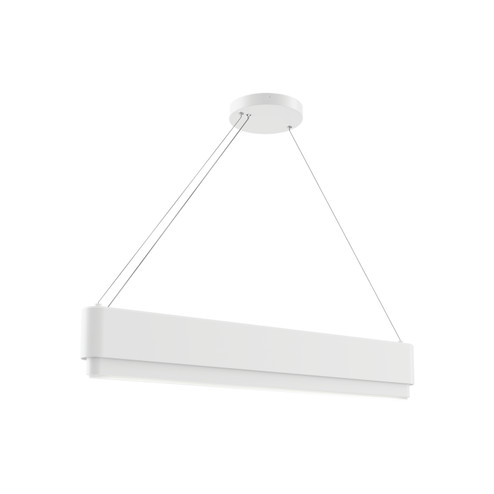 Walman LED Linear Chandelier in White (12|84316WH)