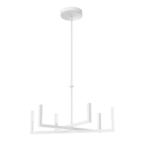 Priam LED Chandelier in White (12|84313WH)