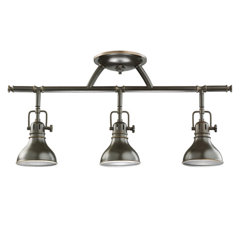 Hatteras Bay Three Light Rail Light in Olde Bronze (12|7050OZ)