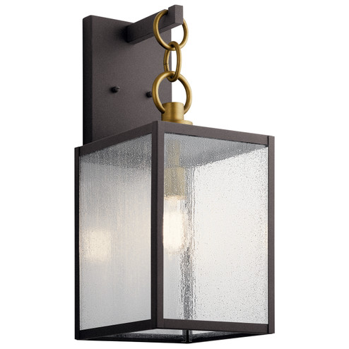 Lahden One Light Outdoor Wall Mount in Weathered Zinc (12|59007WZC)
