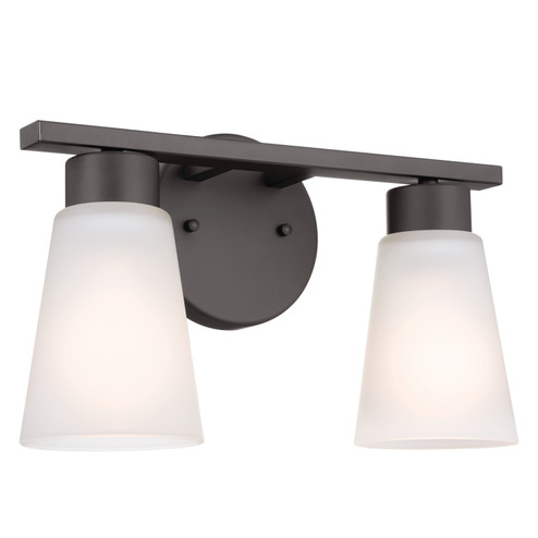 Stamos Two Light Bath in Olde Bronze (12|55120OZ)