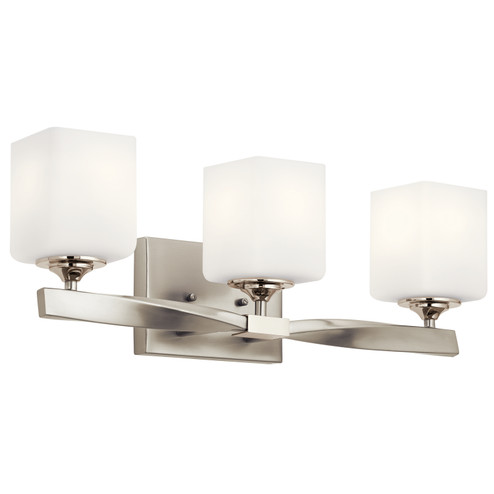 Marette Three Light Bath in Brushed Nickel (12|55002NI)