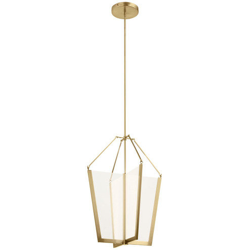 Calters LED Foyer Pendant in Champagne Gold (12|52292CGLED)