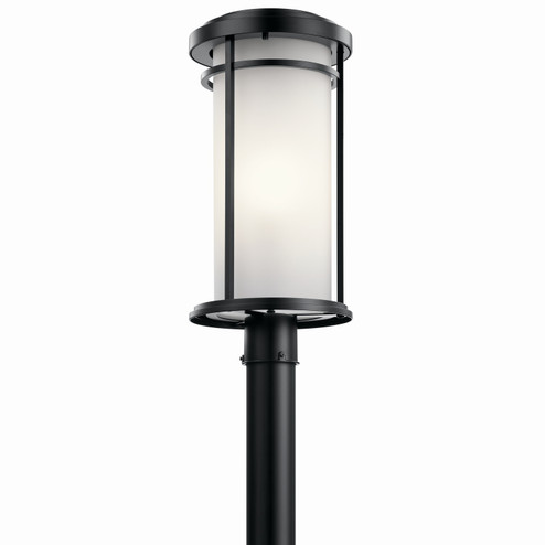 Toman One Light Outdoor Post Mount in Black (12|49690BK)
