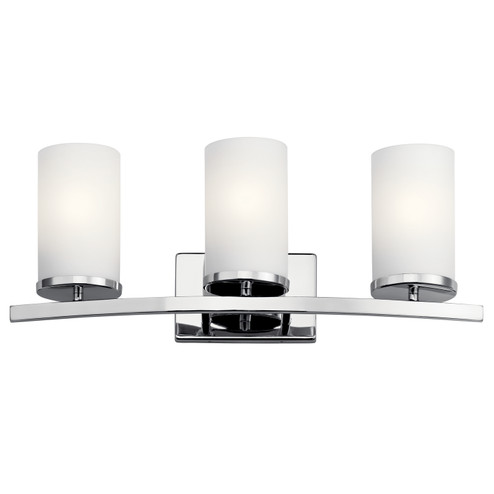 Crosby Three Light Bath in Chrome (12|45497CH)
