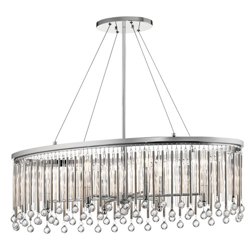 Piper Six Light Pendant in Chrome (12|43725CH)