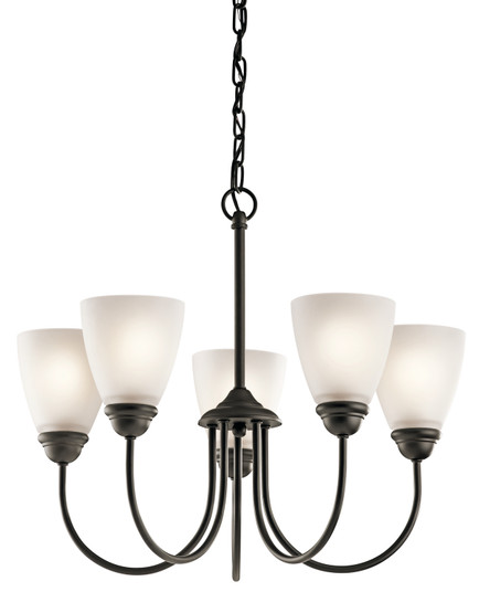 Jolie Five Light Chandelier in Olde Bronze (12|43638OZ)