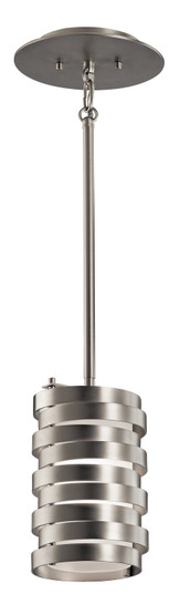 Roswell One Light Mini Pendant in Brushed Nickel (12|43304NI)