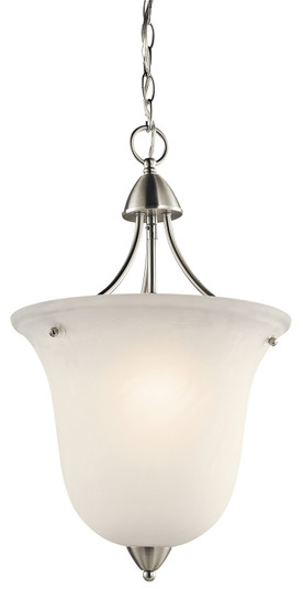 Nicholson One Light Foyer Pendant in Brushed Nickel (12|42882NI)