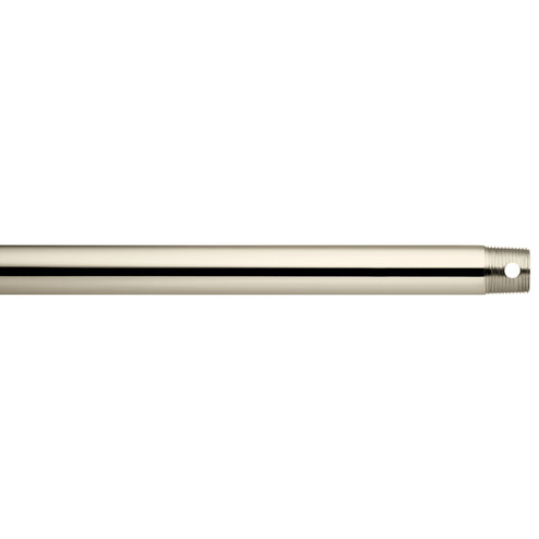 Accessory Fan Down Rod in Polished Nickel (12|360002PN)