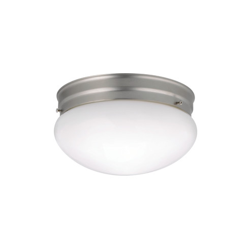 Ceiling Space Two Light Flush Mount in Brushed Nickel (12|209NI)