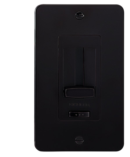 Under Cabinet Accessories LED Driver + Dimmer Trim in Brown (12|1DDTRIMBW)