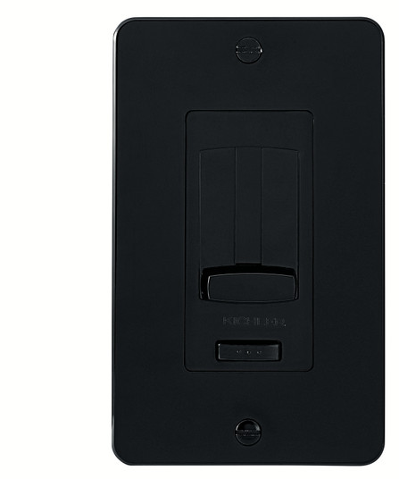 Under Cabinet Accessories LED Driver /Dimmer Trim in Black Material (12|1DDTRIMBK)
