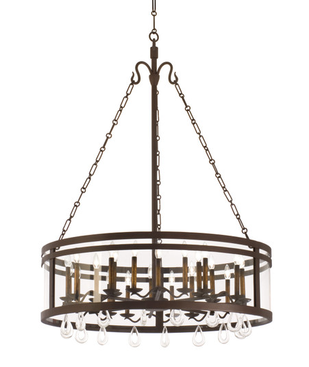 Morris 24 Light Chandelier in Bronze (33|5799BZ)