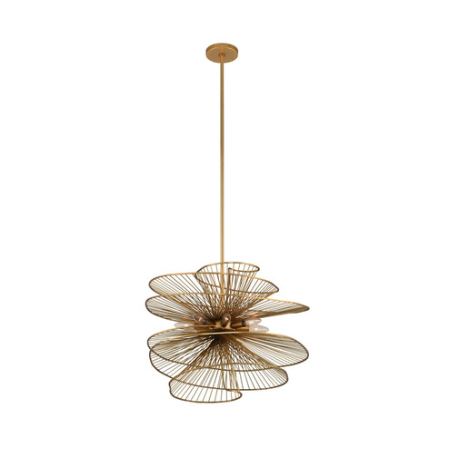 Aurora Eight Light Pendant in Nordic Brass (33|315952NRB)