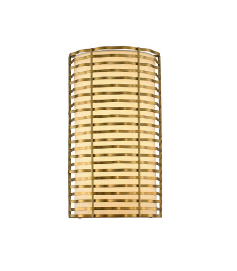 Paloma LED Wall Sconce in Vintage Brass (33|312720VBR)