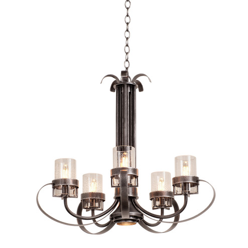 Bexley Six Light Chandelier in Vintage Iron (33|2890VI)