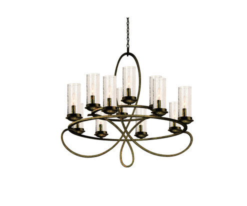 Grayson 12 Light Chandelier in Heirloom Bronze (33|2675HB1100)
