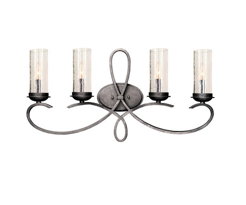 Grayson Four Light Bath in Pearl Silver (33|2664PS1100)