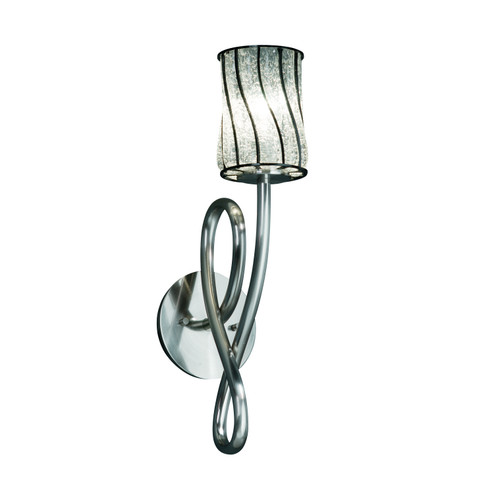 Wire Glass One Light Wall Sconce in Dark Bronze (102|WGL891110SWCBDBRZ)