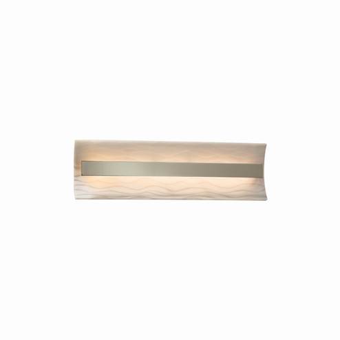 Porcelina LED Linear Bath Bar in Brushed Nickel (102|PNA8621WAVENCKL)