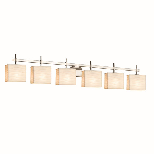 Porcelina LED Bath Bar in Brushed Nickel (102|PNA841655WAVENCKLLED64200)