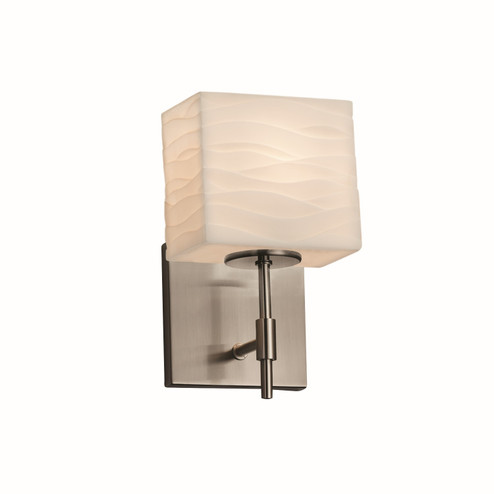 Porcelina LED Wall Sconce in Brushed Nickel (102|PNA841155WAVENCKLLED1700) Porcelina LED Wall Sconce in Brushed Nickel (102|PNA841155WAVENCKLLED1700)
