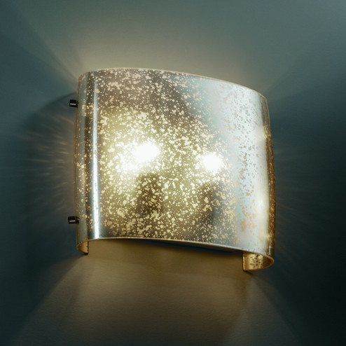 Fusion Two Light Wall Sconce in Brushed Nickel (102|FSN8855MRORNCKL)