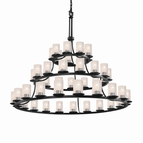 Fusion 45 Light Chandelier in Dark Bronze (102|FSN871410SEEDDBRZ)