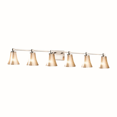 Fusion Six Light Bath Bar in Brushed Nickel (102|FSN842620MRORNCKL)