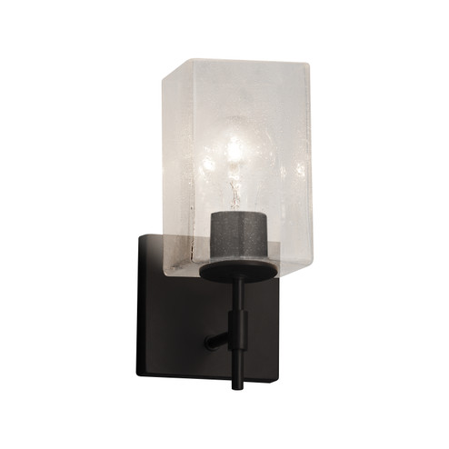 Fusion One Light Wall Sconce in Matte Black (102|FSN841110SEEDMBLK)