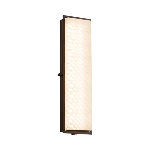 Fusion LED Outdoor Wall Sconce in Dark Bronze (102|FSN7565WWEVEDBRZ)