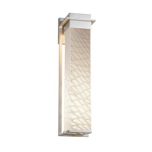 Fusion LED Outdoor Wall Sconce in Brushed Nickel (102|FSN7545WWEVENCKL)