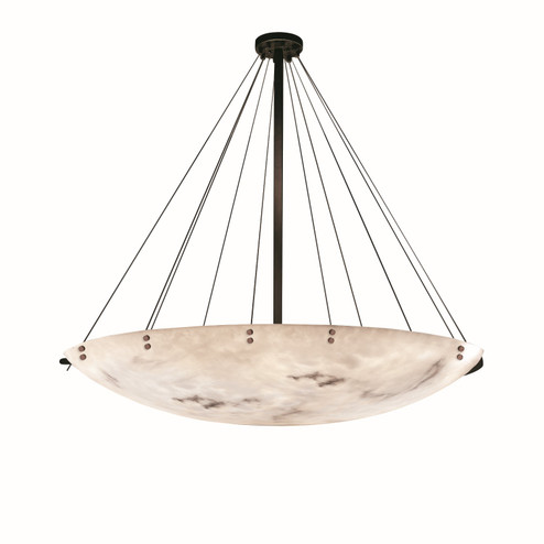 LumenAria 16 Light Pendant in Matte Black (102|FAL966835MBLKF6)