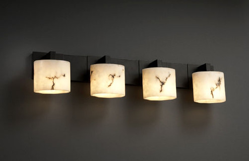 LumenAria Four Light Bath Bar in Brushed Nickel (102|FAL892430NCKL)
