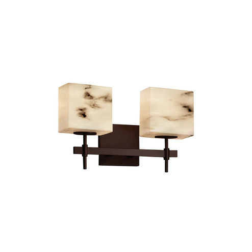 LumenAria Two Light Bath Bar in Dark Bronze (102|FAL841255DBRZ)