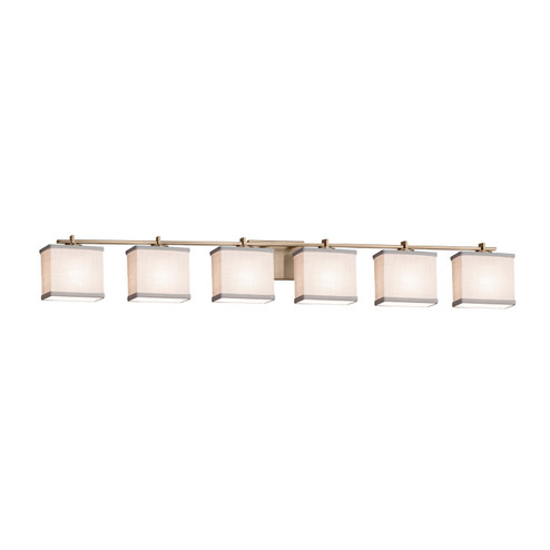 Textile LED Bath Bar in Dark Bronze (102|FAB844610GRAYDBRZLED64200)