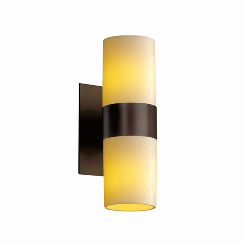 CandleAria Two Light Wall Sconce in Brushed Nickel (102|CNDL876210CREMNCKL)