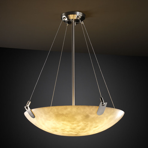 Clouds Six Light Pendant in Brushed Nickel (102|CLD962235NCKL)
