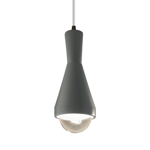Radiance One Light Pendant in Pewter Green (102|CER6520PWGNDBRZWTCD)