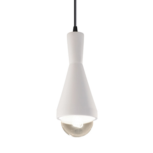 Radiance One Light Pendant in Bisque (102|CER6520BISMBLKBKCD)