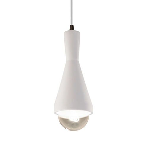 Radiance One Light Pendant in Bisque (102|CER6520BISDBRZWTCD)