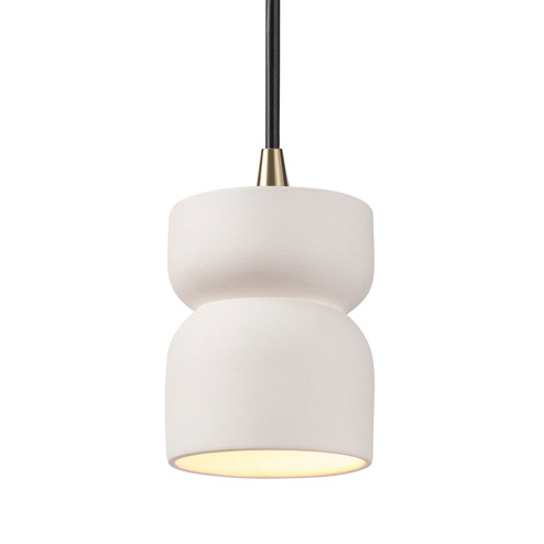 Radiance One Light Pendant in Bisque (102|CER6500BISABRSBKCD)